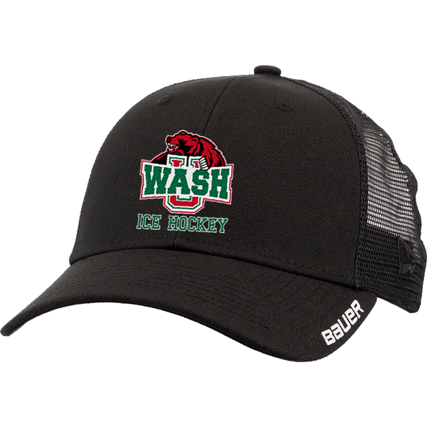 Wash U Bauer Adult Team Mesh Snapback