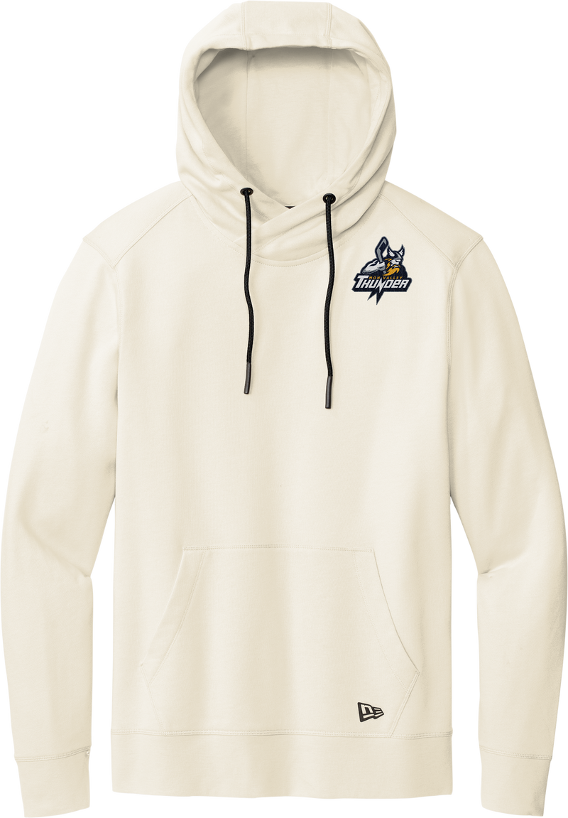 Mon Valley Thunder New Era Tri-Blend Fleece Pullover Hoodie