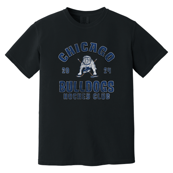 Chicago Bulldogs Heavyweight Ring Spun Tee