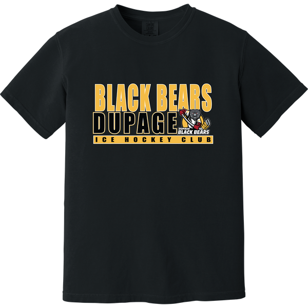 Dupage Black Bears Heavyweight Ring Spun Tee