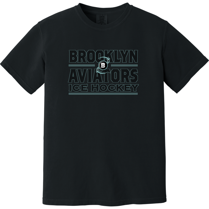 Brooklyn Aviators Heavyweight Ring Spun Tee