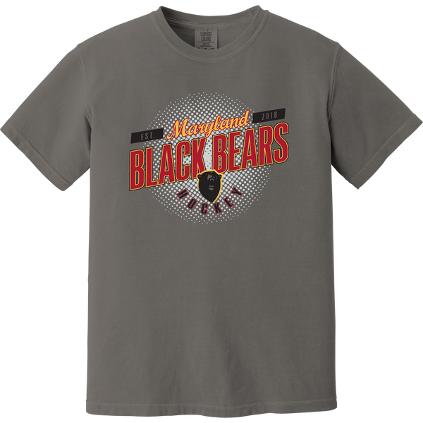 Maryland Black Bears Heavyweight Ring Spun Tee