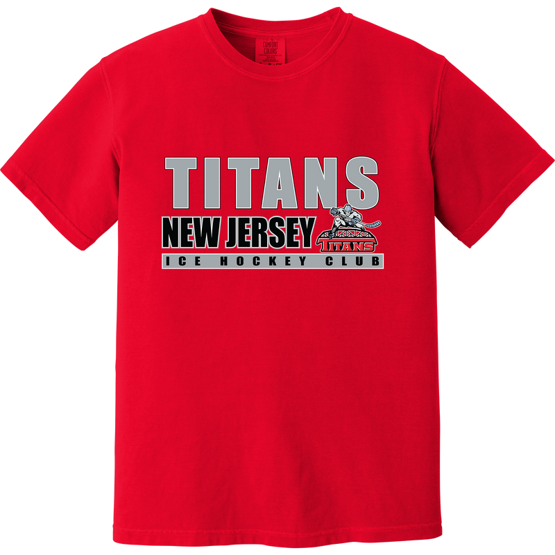 NJ Titans Heavyweight Ring Spun Tee