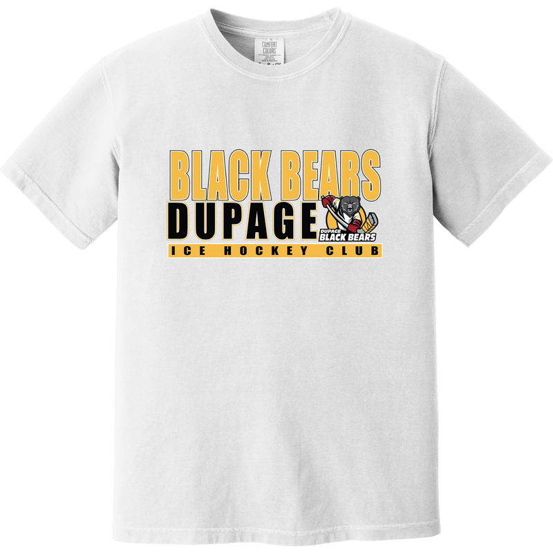 Dupage Black Bears Heavyweight Ring Spun Tee