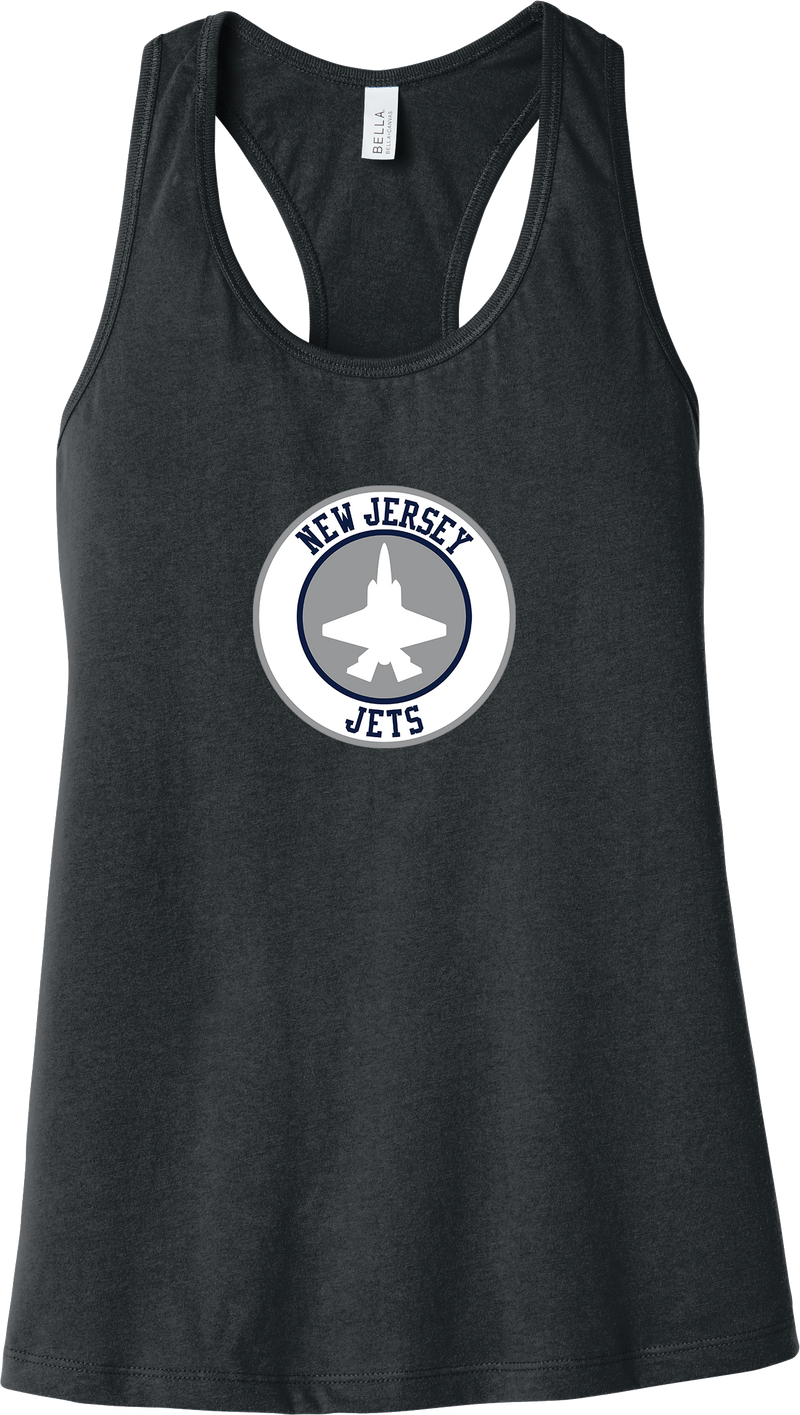 NJ Jets Womens Jersey Racerback Tank