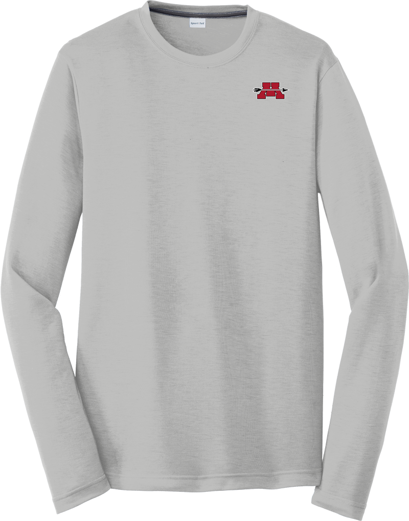 Mercer Arrows Long Sleeve PosiCharge Competitor Cotton Touch Tee