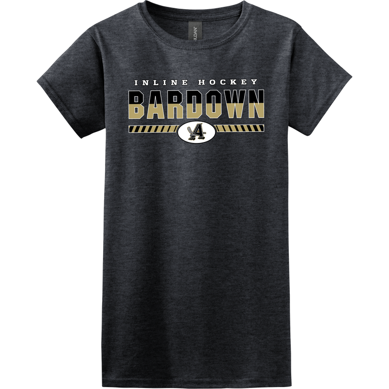 BarDown Inline Hockey Softstyle Ladies T-Shirt