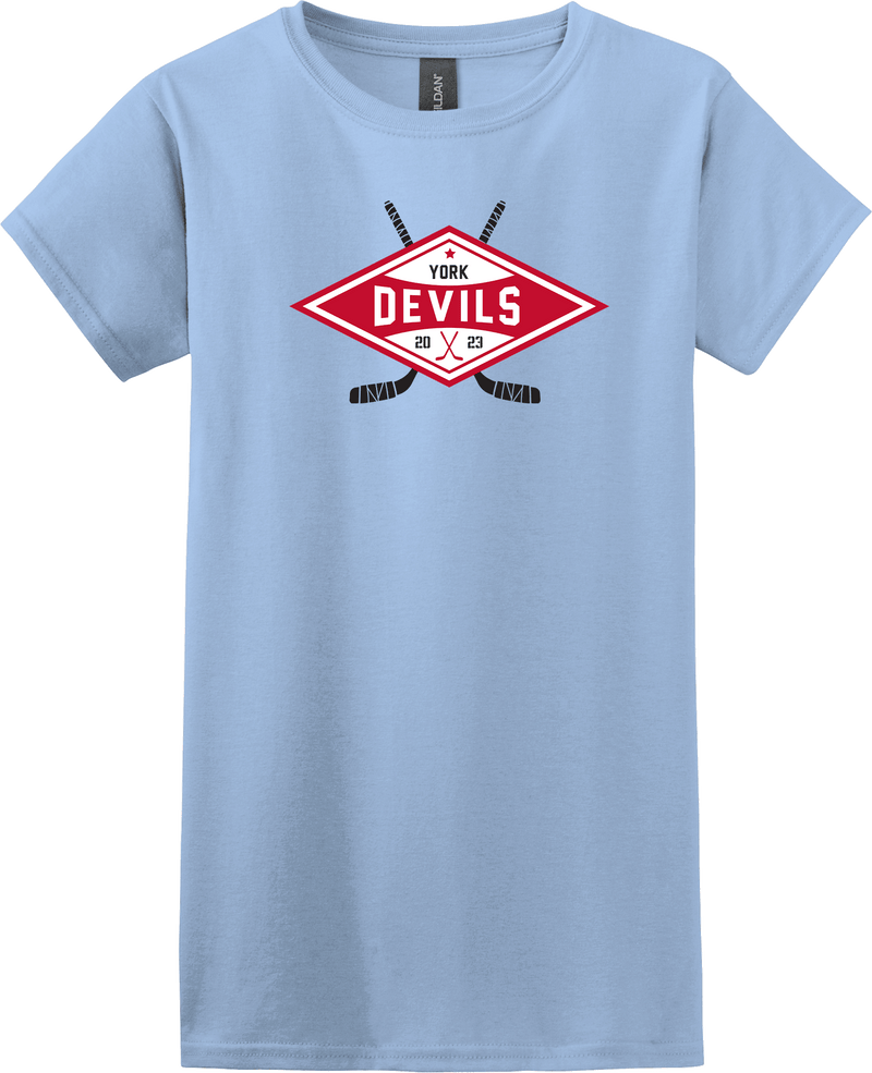 York Devils Softstyle Ladies' T-Shirt