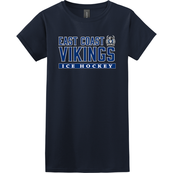 East Coast Vikings (Ladies) Softstyle Ladies T-Shirt