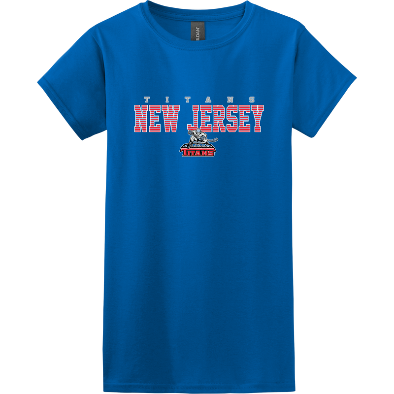 NJ Titans Softstyle Ladies' T-Shirt