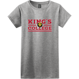 King's College Softstyle Ladies T-Shirt