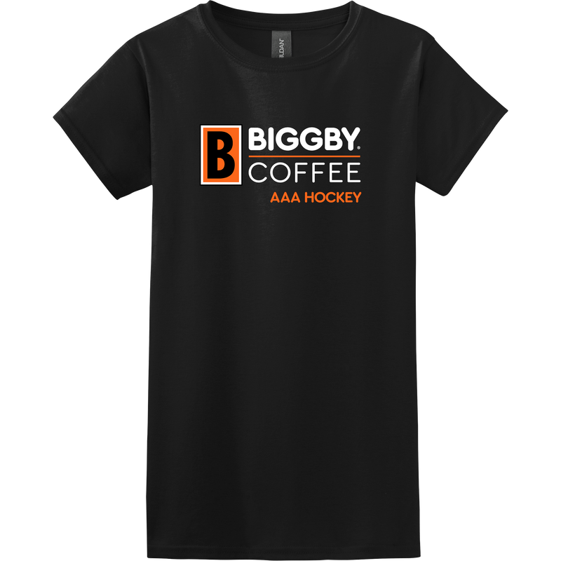 Biggby Coffee AAA Softstyle Ladies' T-Shirt