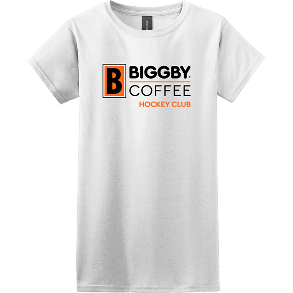 Biggby Coffee Hockey Club Softstyle Ladies' T-Shirt