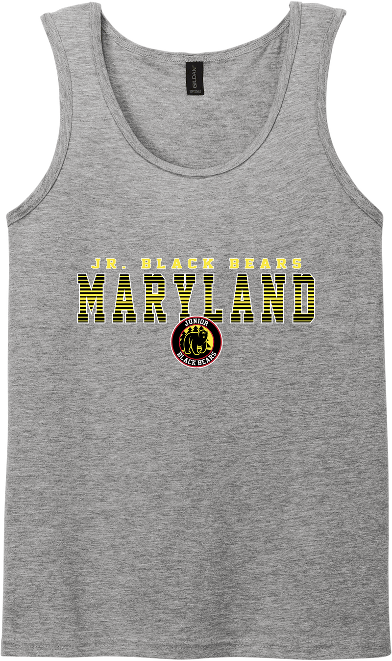 MD Jr. Black Bears Softstyle Tank Top