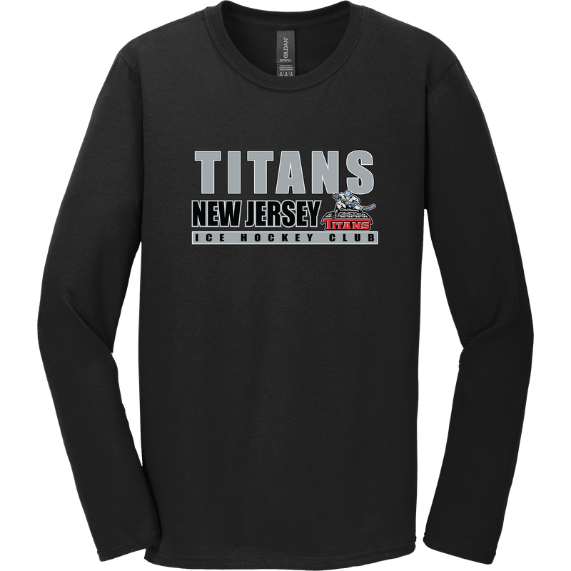 NJ Titans Softstyle Long Sleeve T-Shirt