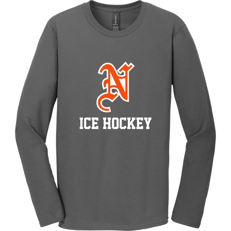 Midd North Hockey Softstyle Long Sleeve T-Shirt