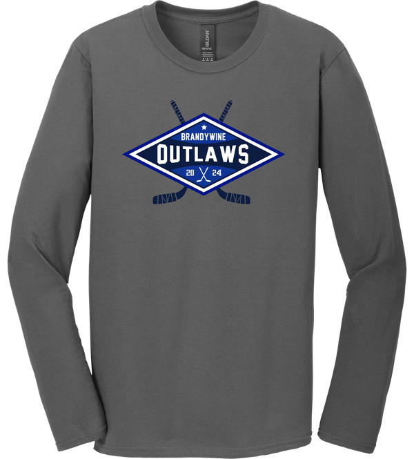 Brandywine Outlaws Softstyle Long Sleeve T-Shirt