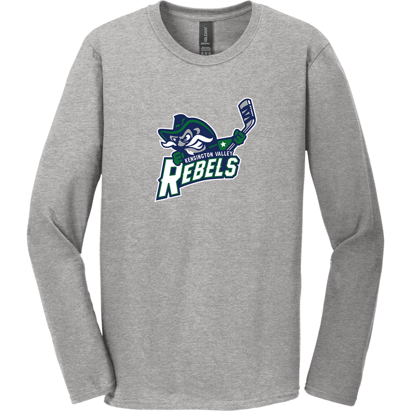 Kensington Valley Rebels Softstyle Long Sleeve T-Shirt
