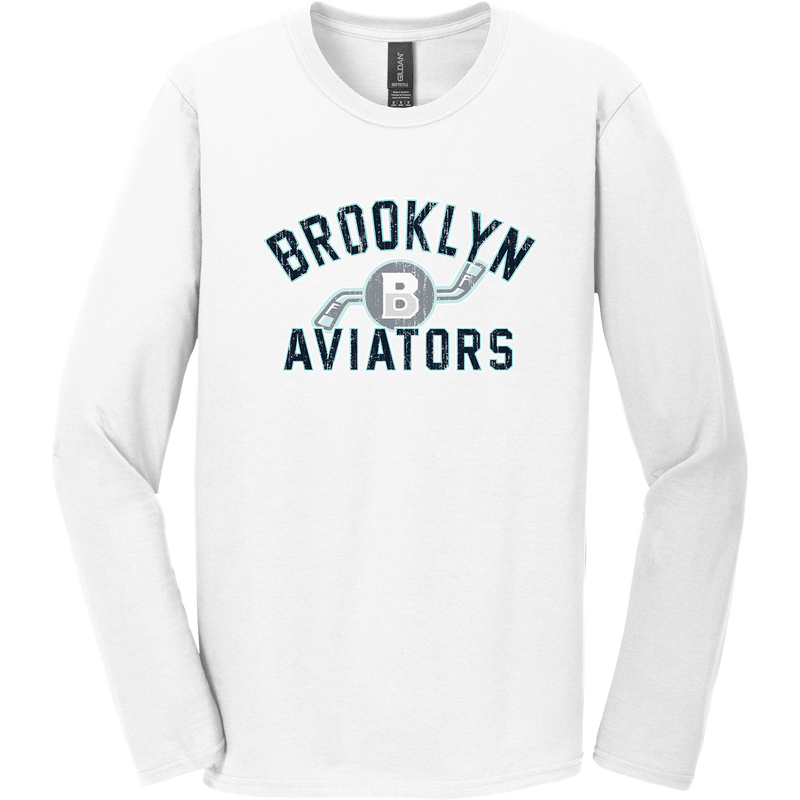 Brooklyn Aviators Softstyle Long Sleeve T-Shirt
