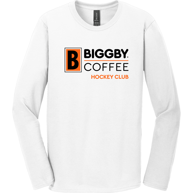 Biggby Coffee Hockey Club Softstyle Long Sleeve T-Shirt