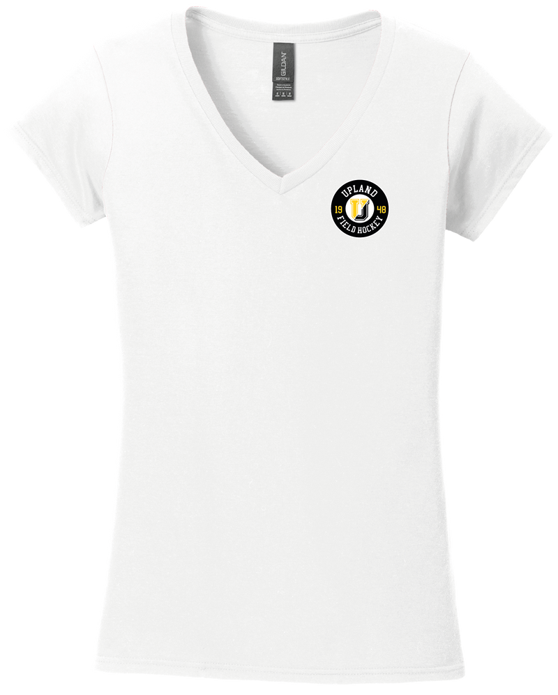 Upland Field Hockey Softstyle Ladies Fit V-Neck T-Shirt