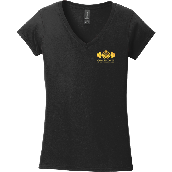 Chairmonte Softstyle Ladies Fit V-Neck T-Shirt