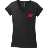 Team Maryland Softstyle Ladies Fit V-Neck T-Shirt