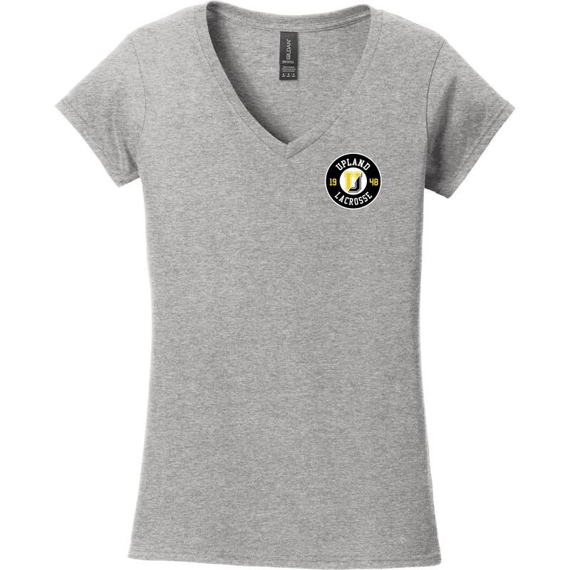 Upland Lacrosse Softstyle Ladies Fit V-Neck T-Shirt