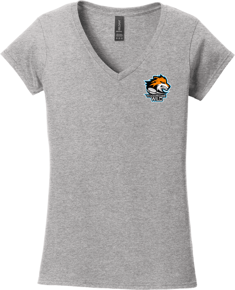 Woodridge Wild Softstyle Ladies Fit V-Neck T-Shirt