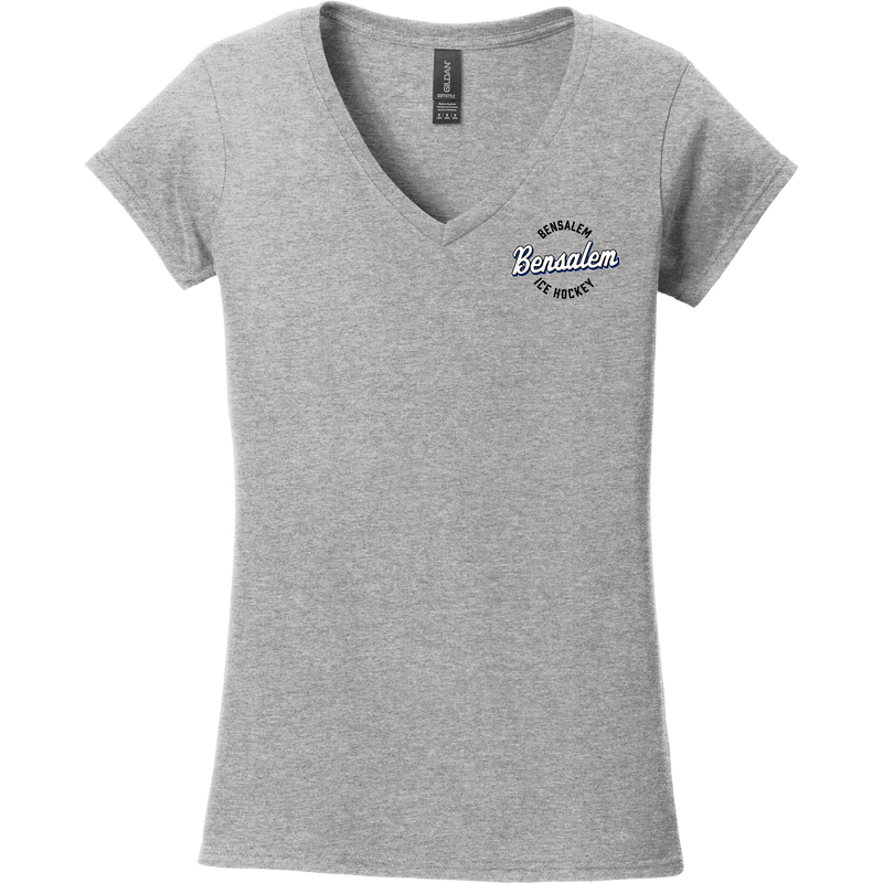 Bensalem Softstyle Ladies Fit V-Neck T-Shirt