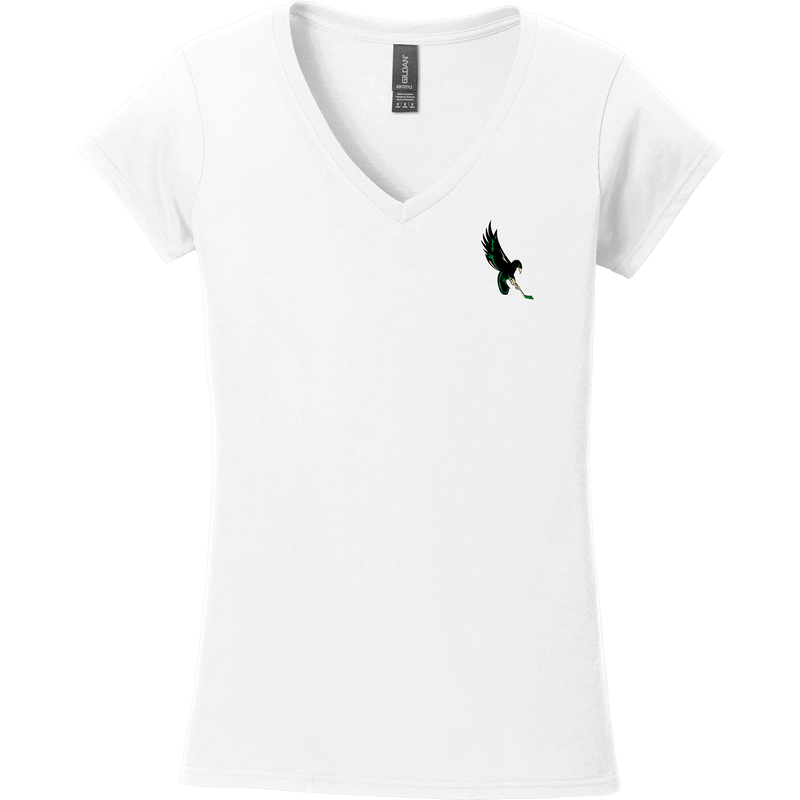 Wilmington Nighthawks Softstyle Ladies Fit V-Neck T-Shirt