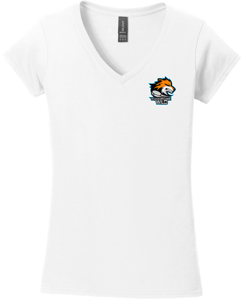 Woodridge Wild Softstyle Ladies Fit V-Neck T-Shirt