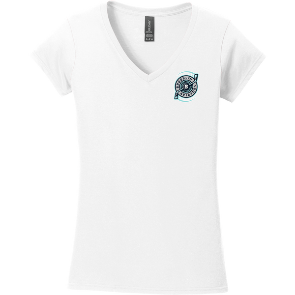 Brooklyn Aviators Softstyle Ladies Fit V-Neck T-Shirt