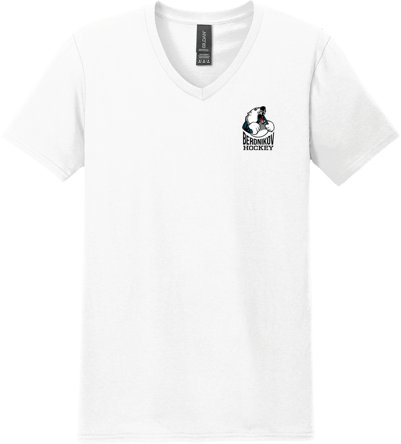 Berdnikov Bears Softstyle V-Neck T-Shirt