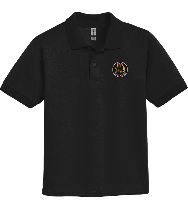 MD Jr. Black Bears Youth DryBlend 6-Ounce Jersey Knit Sport Shirt