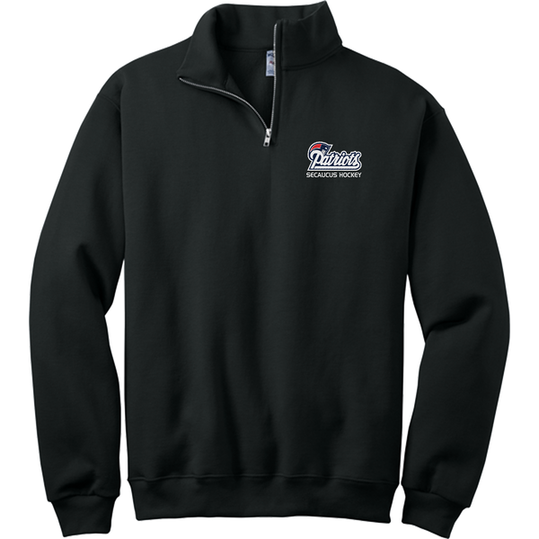 Secaucus Patriots NuBlend 1/4-Zip Cadet Collar Sweatshirt