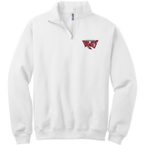 York Devils NuBlend 1/4-Zip Cadet Collar Sweatshirt