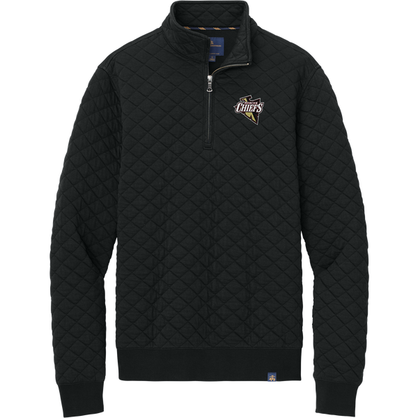 Mercer Chiefs Brooks Brothers Diamond Quilt 1/4-Zip