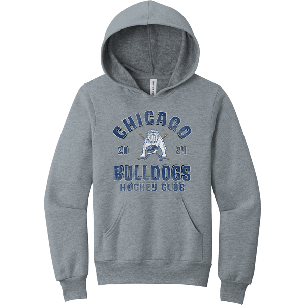 Chicago Bulldogs Youth Sponge Fleece Pullover Hoodie