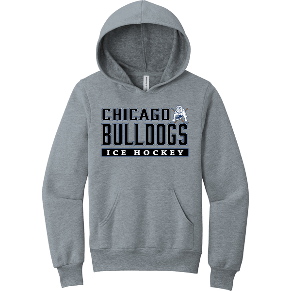 Chicago Bulldogs Youth Sponge Fleece Pullover Hoodie