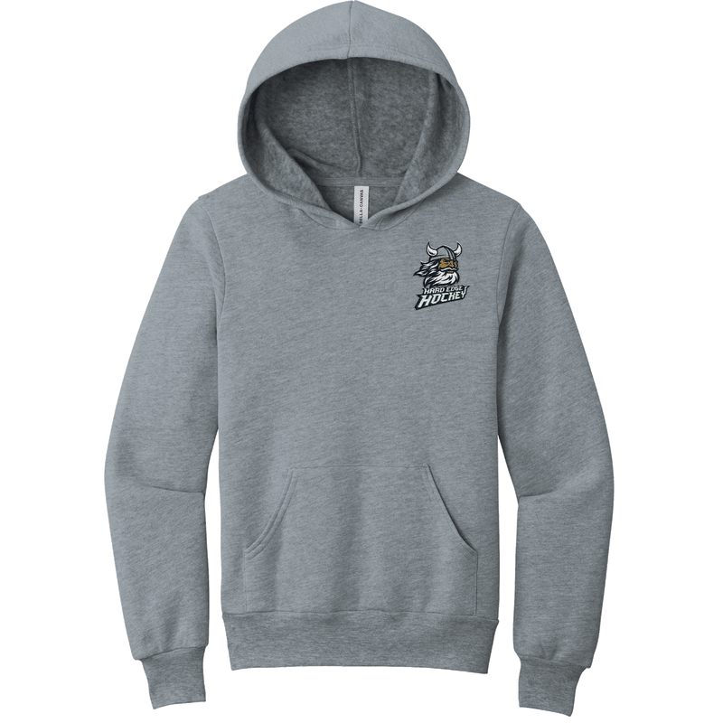 Hard Edge Hockey Youth Sponge Fleece Pullover Hoodie