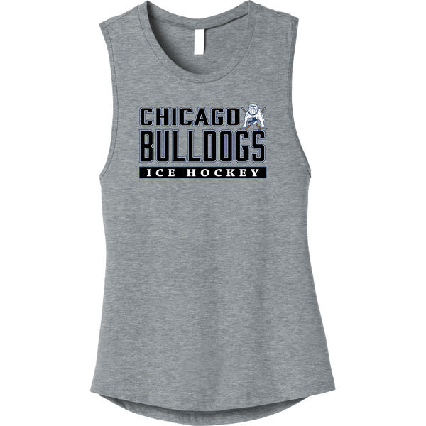 Chicago Bulldogs Womens Jersey Muscle Tank