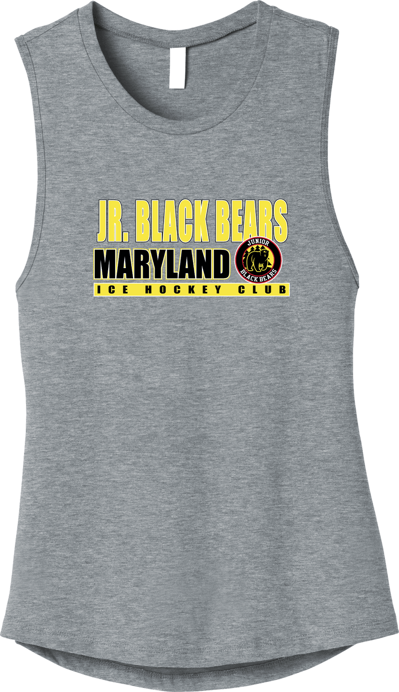 MD Jr. Black Bears Womens Jersey Muscle Tank