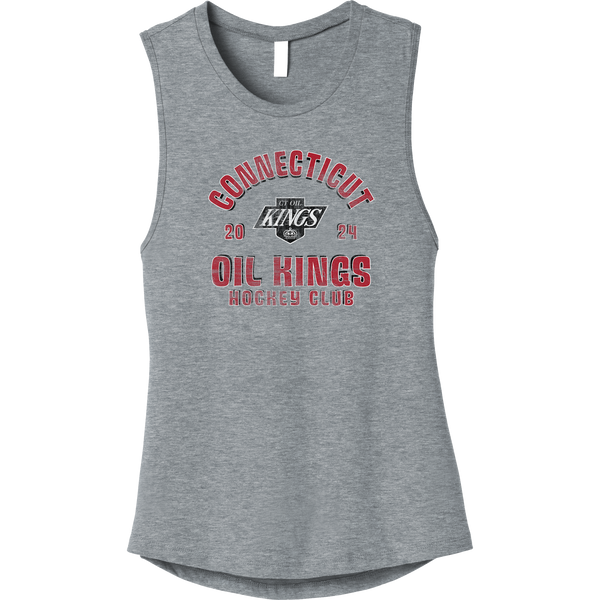 CT Oil Kings Womens Jersey Muscle Tank