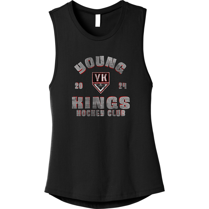 Young Kings Womens Jersey Muscle Tank