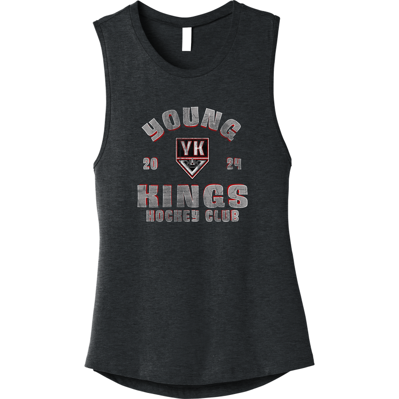 Young Kings Womens Jersey Muscle Tank