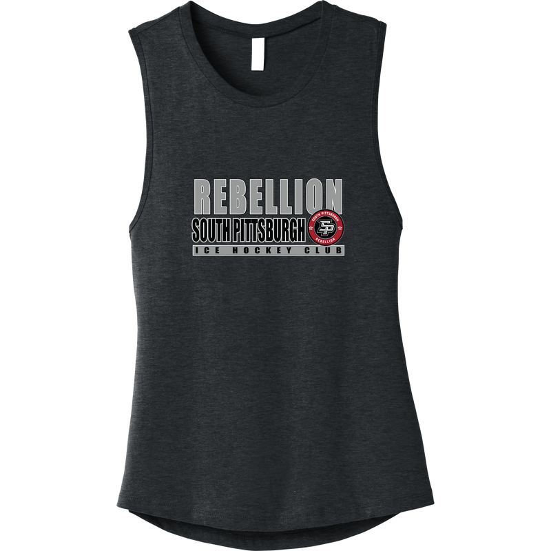 South Pittsburgh Rebellion Womens Jersey Muscle Tank