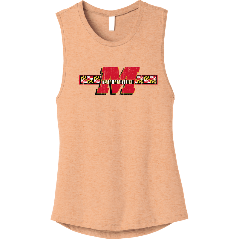 Team Maryland Womens Jersey Muscle Tank