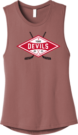 York Devils Womens Jersey Muscle Tank