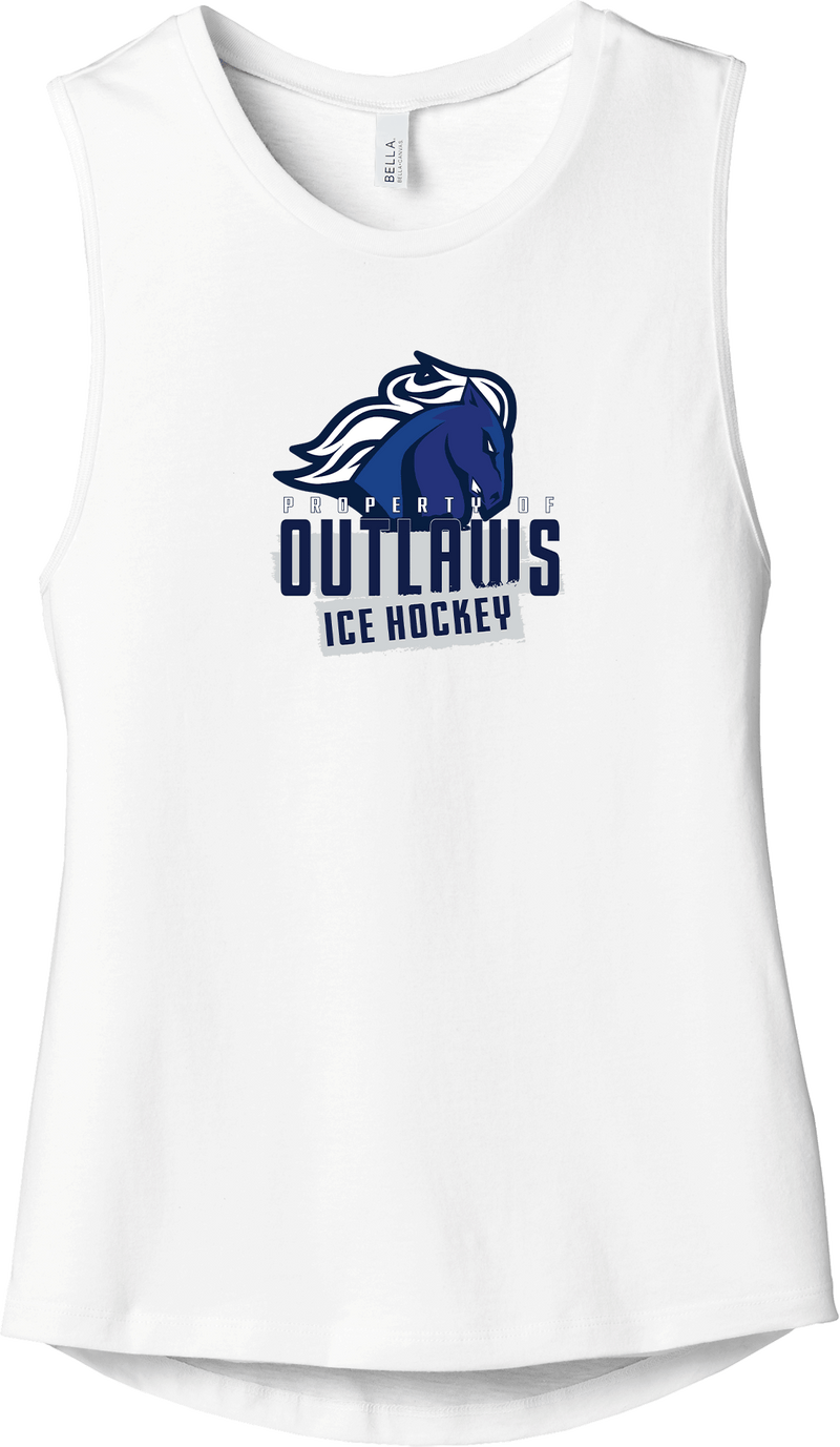 Brandywine Outlaws Womens Jersey Muscle Tank